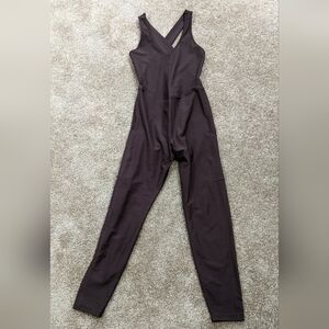 Old Navy Powersoft Brown Bodysuit Size Medium